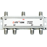 高品质室内6路分配器(5-1000MHz)
